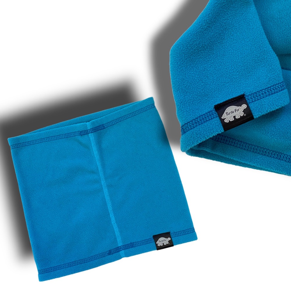 Turtlefur brand unisex polar neck gator in blue